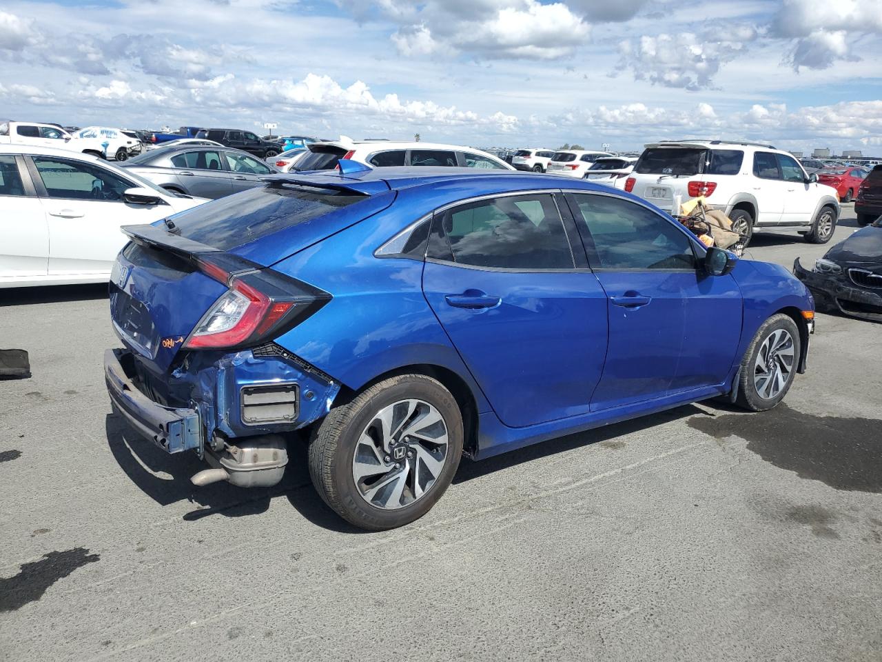 Lot #3316758436 2019 HONDA CIVIC LX