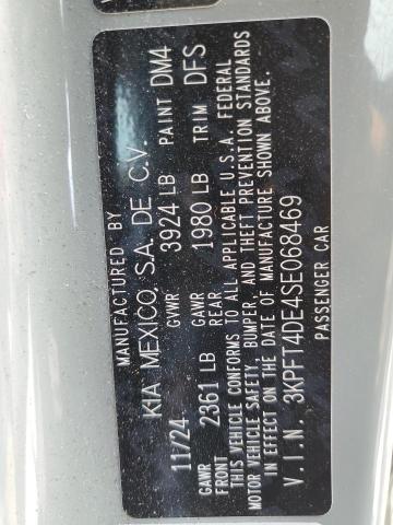 2025 KIA K4 LX 3KPFT4DE4SE068469