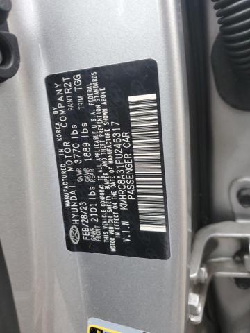 2023 HYUNDAI VENUE SEL - KMHRC8A31PU246317