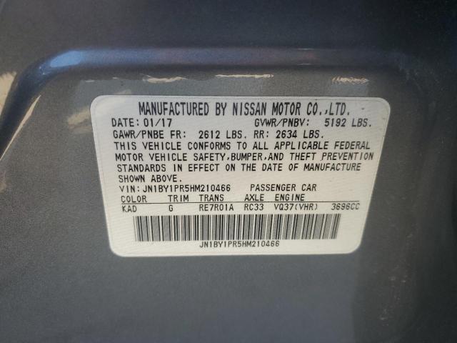 2017 INFINITI Q70L 3.7 JN1BY1PR5HM210466