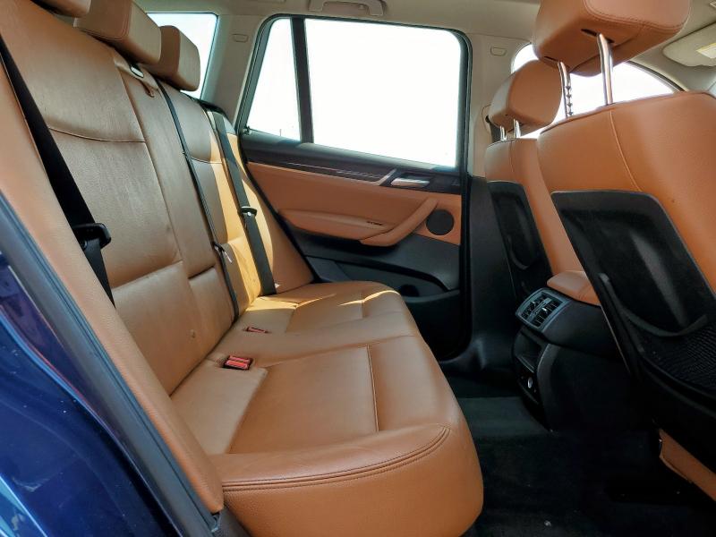 2017 BMW X3 XDRIVE2 5UXWX9C34H0T16740