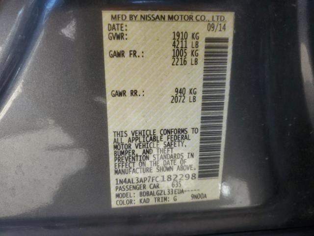 2015 NISSAN ALTIMA 2.5 1N4AL3AP7FC182298