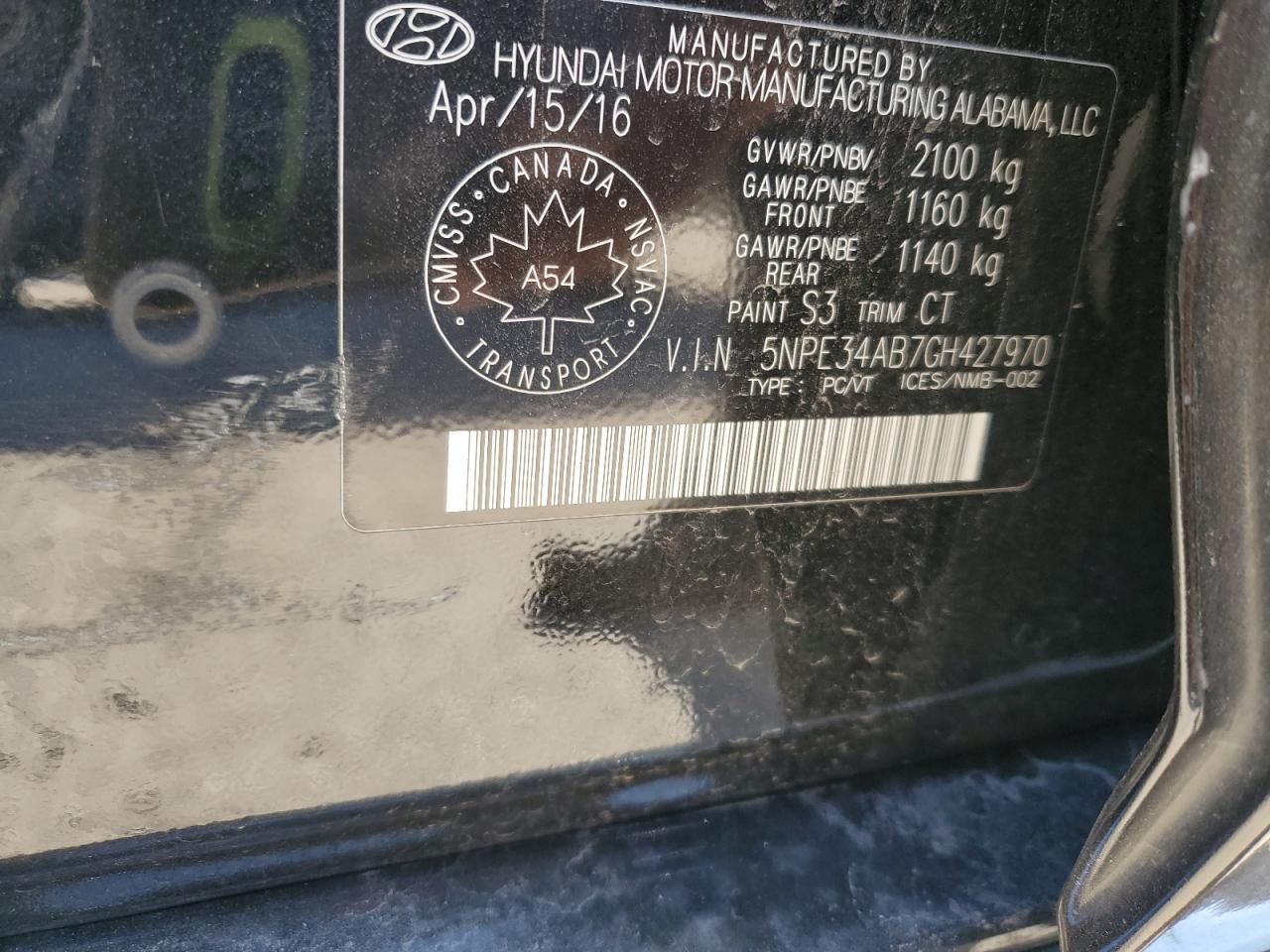 HYUNDAI SONATA SPORT