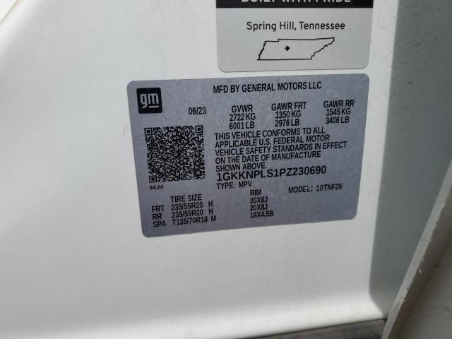 2023 GMC ACADIA DENALI 1GKKNPLS1PZ230690