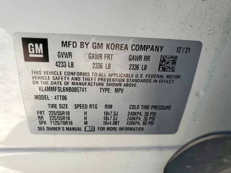 2022 BUICK ENCORE GX #3305761750