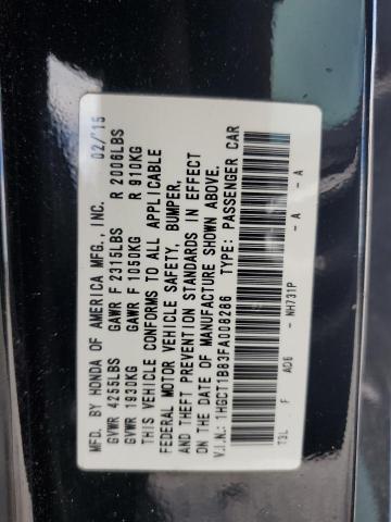 2015 HONDA ACCORD EXL 1HGCT1B83FA008286
