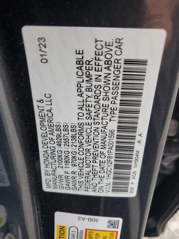 2023 HONDA ACCORD TOU #3293562944