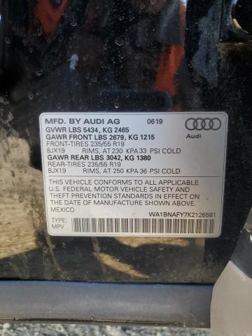 2019 AUDI Q5 PREMIUM #3284912953