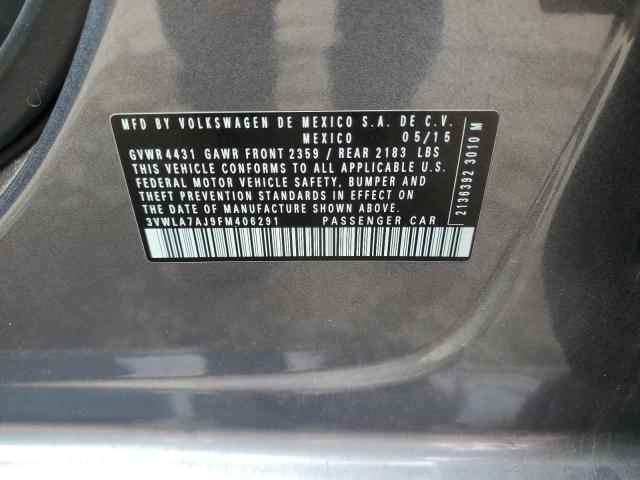 2015 VOLKSWAGEN JETTA TDI 3VWLA7AJ9FM406291
