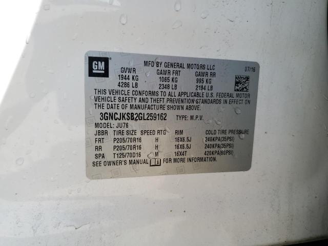 2016 CHEVROLET TRAX LS #3284113536