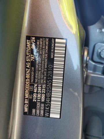 2025 MERCEDES-BENZ CLA 250 4M W1K5J4HB2SN512810