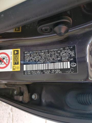 2014 LEXUS ES 300H - JTHBW1GGXE2059471