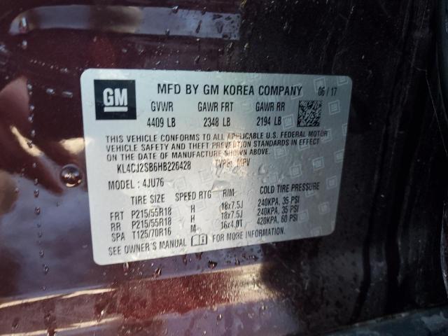 2017 BUICK ENCORE SPO KL4CJ2SB6HB226428