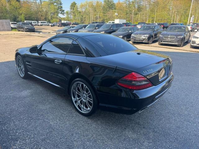 MERCEDES-BENZ SL 550 2009 black converti gas WDBSK71F69F148290 photo #4