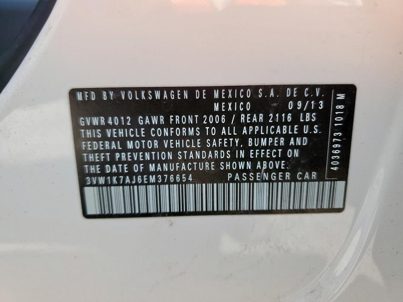 VOLKSWAGEN JETTA BASE