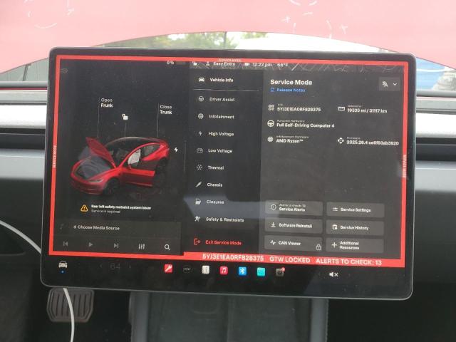 2024 TESLA MODEL 3 - 5YJ3E1EA0RF828375