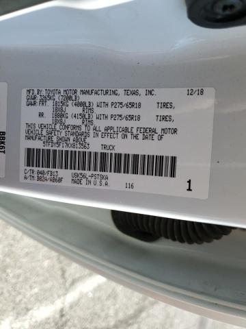2019 TOYOTA TUNDRA CRE #3285556290