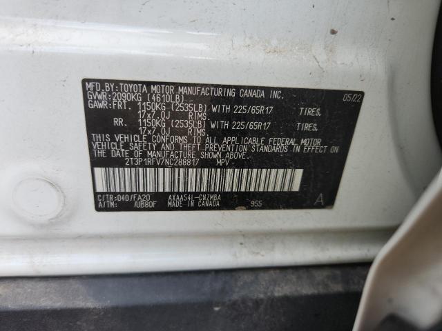 2022 TOYOTA RAV4 XLE #3278911026