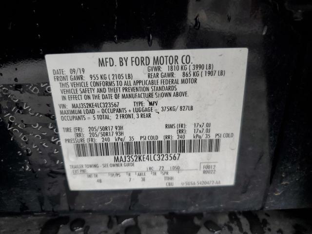 2020 FORD ECOSPORT T #3282582892