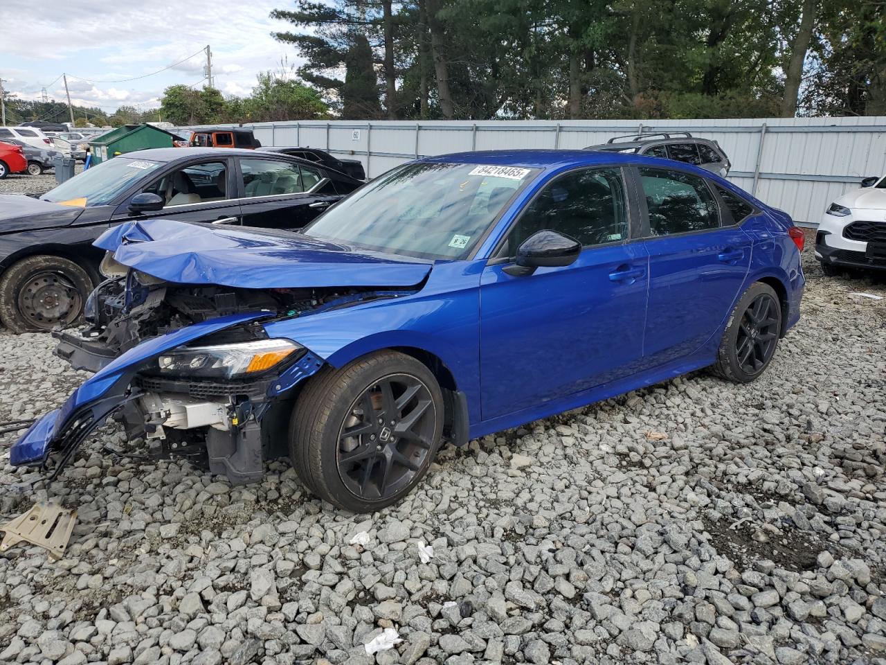 Lot #3292378282 2022 HONDA CIVIC SPOR