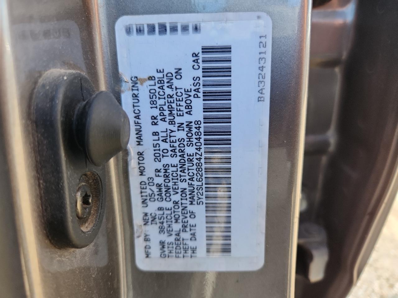 Lot #3265206983 2004 PONTIAC VIBE