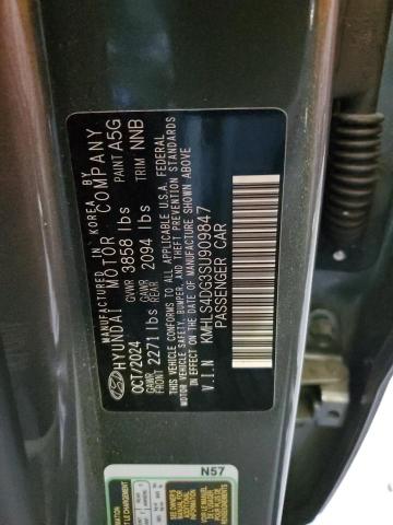 2025 HYUNDAI ELANTRA SEL - KMHLS4DG3SU909847