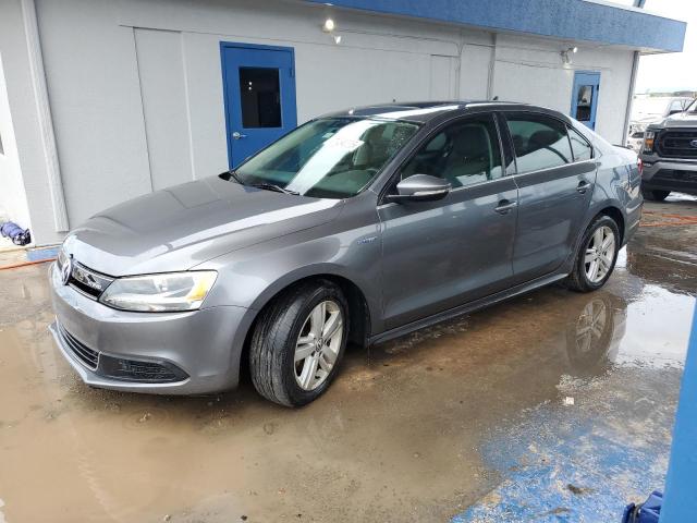 VOLK JETTA HYBRID 2013 gray  Hybrid 3VW637AJ7DM224772 photo #1