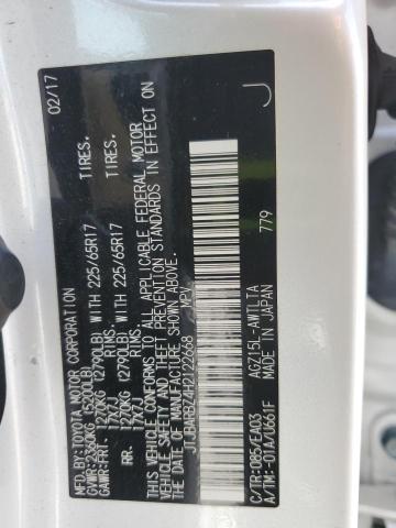 2017 LEXUS NX 200T BA JTJBARBZ4H2122668