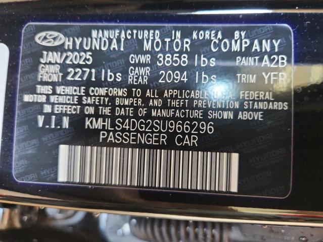 2025 HYUNDAI ELANTRA SE KMHLS4DG2SU966296
