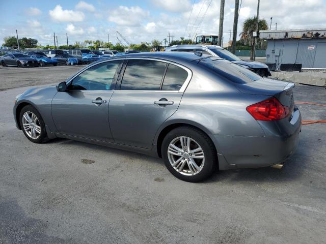 INFINITI G37 2012 gray  gas JN1CV6ARXCM976947 photo #3