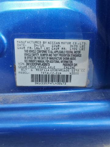 2015 NISSAN VERSA NOTE 3N1CE2CP4FL432673
