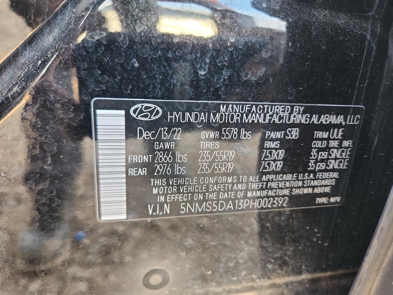 HYUNDAI SANTA FE LIMITED