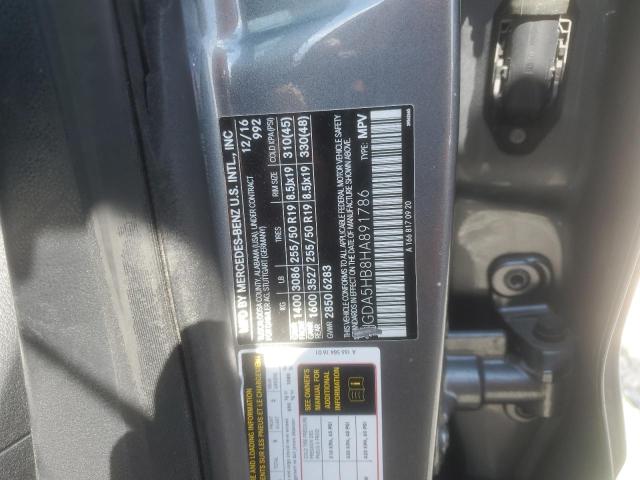 2017 MERCEDES-BENZ GLE 350 4M 4JGDA5HB8HA891786