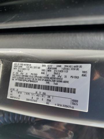 2018 FORD F150 SUPERCREW 1FTEW1EP2JFB45331