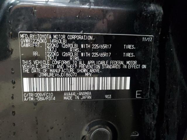 2018 TOYOTA RAV4 HV LE JTMRJREV6JD186070