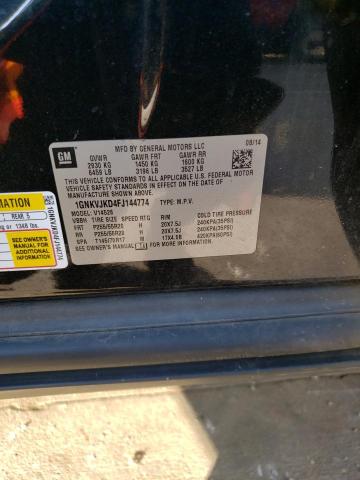2015 CHEVROLET TRAVERSE LTZ 1GNKVJKD4FJ144774