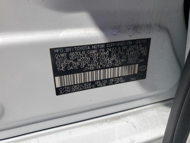 2015 LEXUS GS 350 JTHBE1BL1FA011629