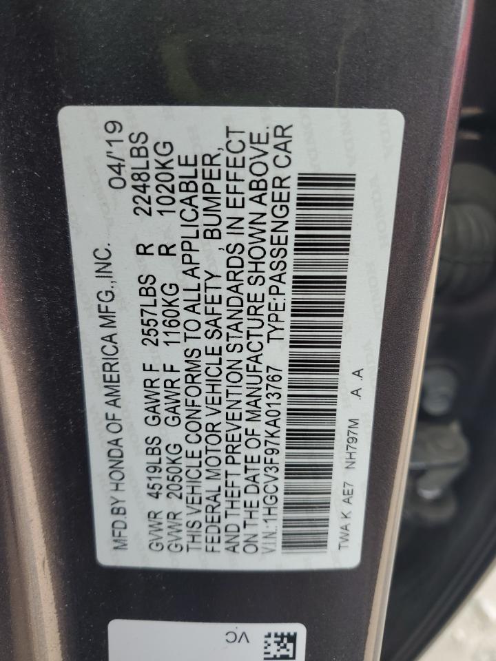 HONDA ACCORD TOURING HYBRID