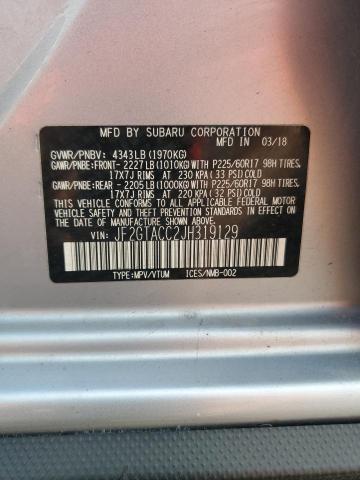 2018 SUBARU CROSSTREK JF2GTACC2JH319129