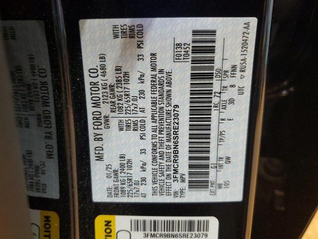 2025 FORD BRONCO SPO #3246869857