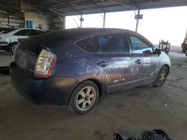 TOYOTA PRIUS 2006 blue hatchbac hybrid engine JTDKB20U963131825 photo #4