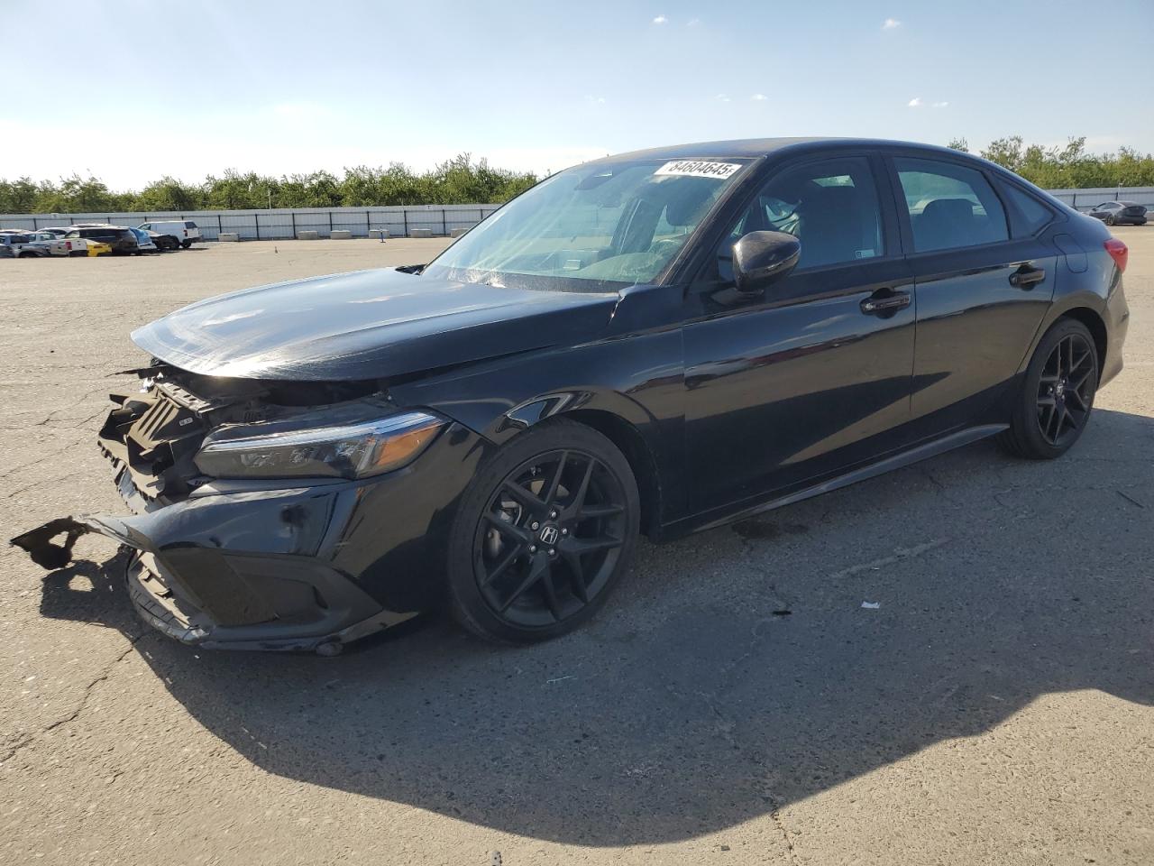 Lot #3302031128 2022 HONDA CIVIC SPOR