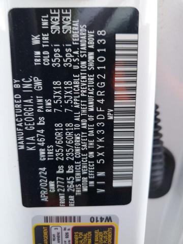 2024 KIA SPORTAGE E 5XYK33DF4RG210138