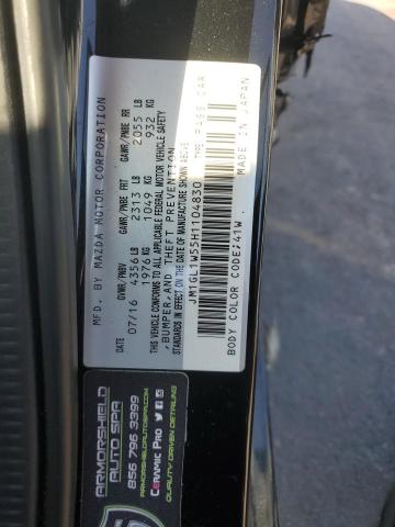 2017 MAZDA 6 GRAND TOURING JM1GL1W55H1104830
