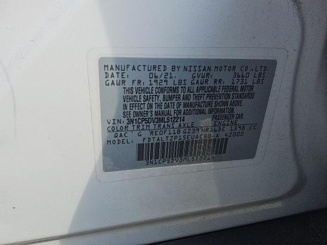 2021 NISSAN KICKS SR 3N1CP5DV3ML512214