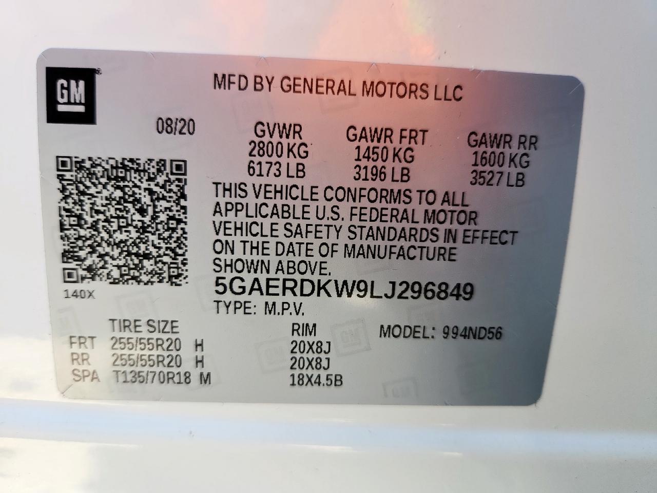 BUICK ENCLAVE AVENIR