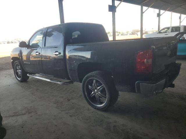 CHEV SILVERADO C1500 LT 2012 black crew pic flexible fuel 3GCPCSE0XCG196460 photo #3