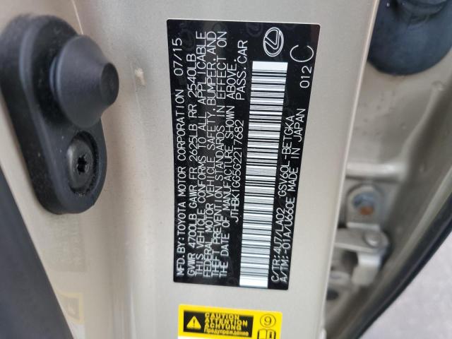 2016 LEXUS ES 350 JTHBK1GG5G2217682