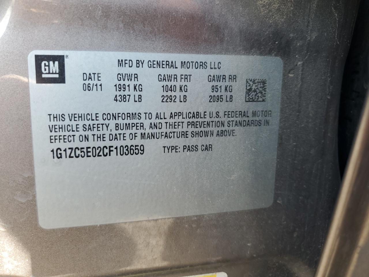 CHEVROLET MALIBU 1LT