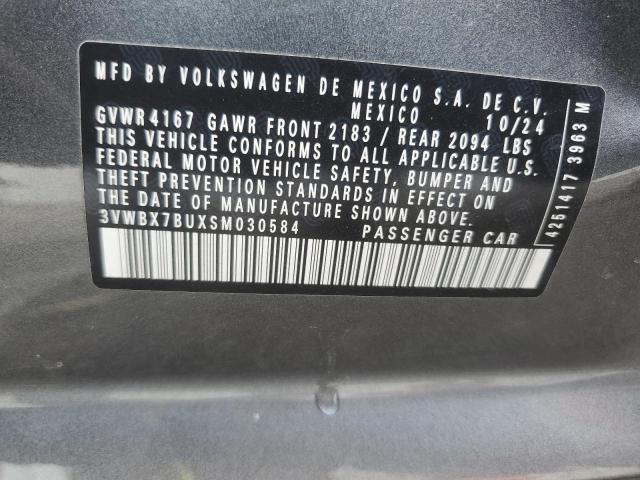 2025 VOLKSWAGEN JETTA SPOR 3VWBX7BUXSM030584